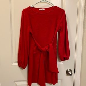 Sweater mini dress
